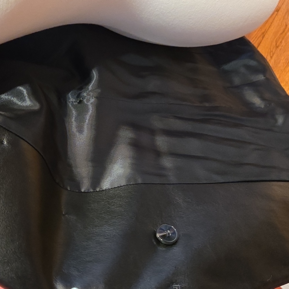 Zara Faux Leather Jacket - Picture 7 of 10
